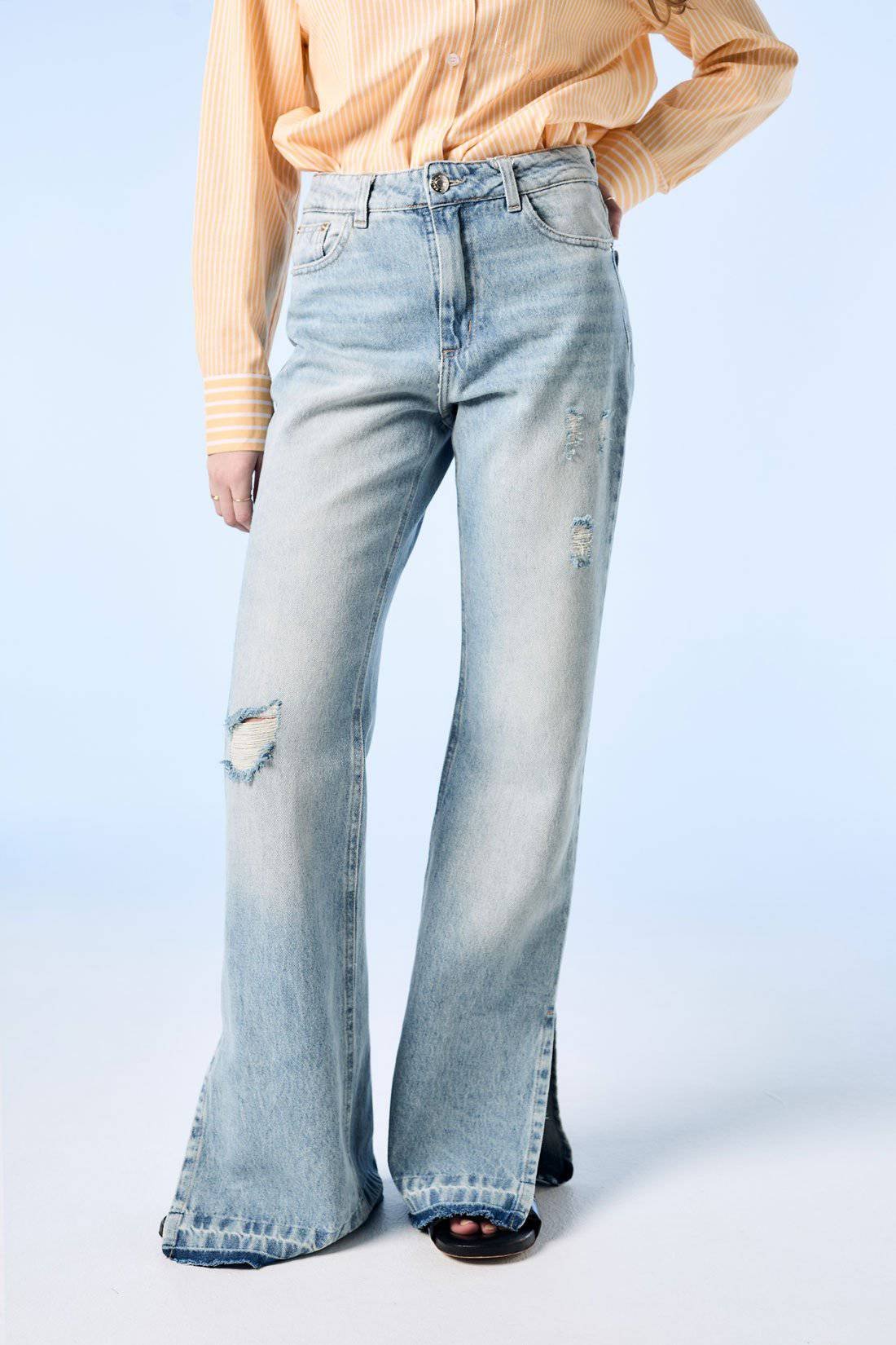 Pantalón jean de mujer ropa de moda verano 25