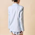 Blazer sastrero de mujer de moda verano 2025