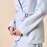 Blazer sastrero de mujer de moda verano 2025