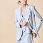 Blazer sastrero de mujer de moda verano 2025