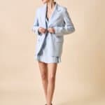 Blazer sastrero de mujer de moda verano 2025