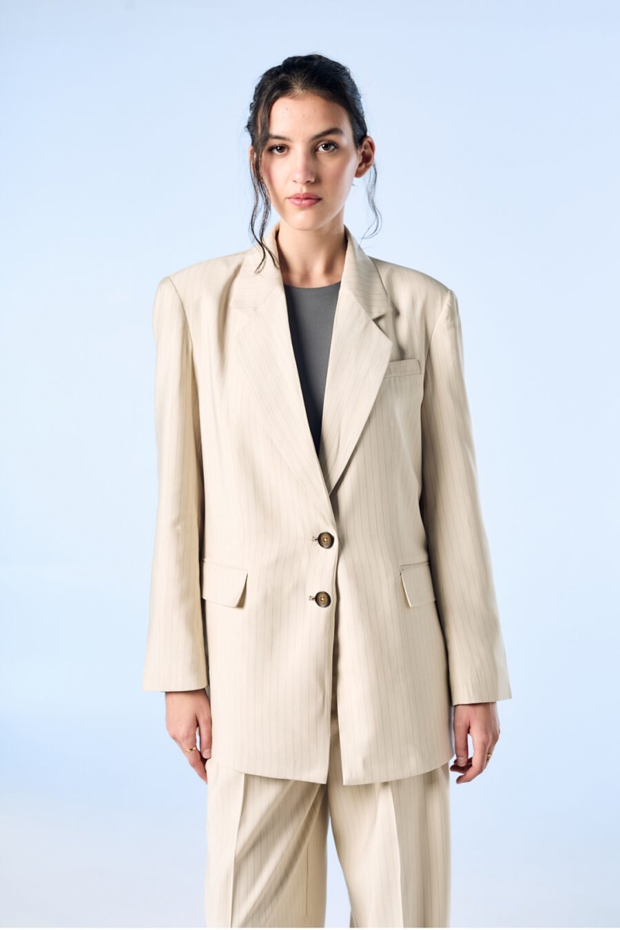 Blazer sastrero de mujer de moda verano 2025