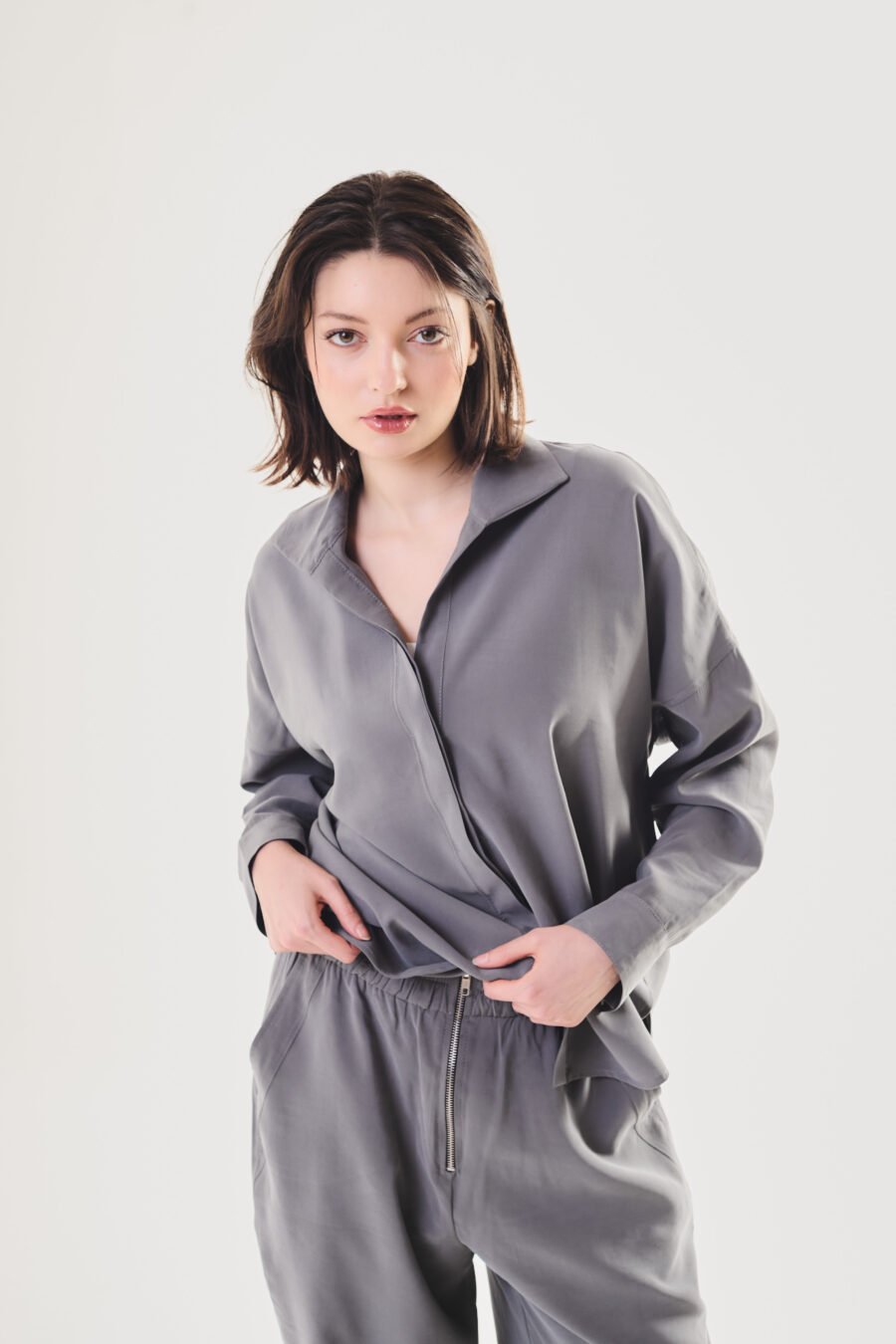 Camisa de mujer ropa de moda invierno 2025