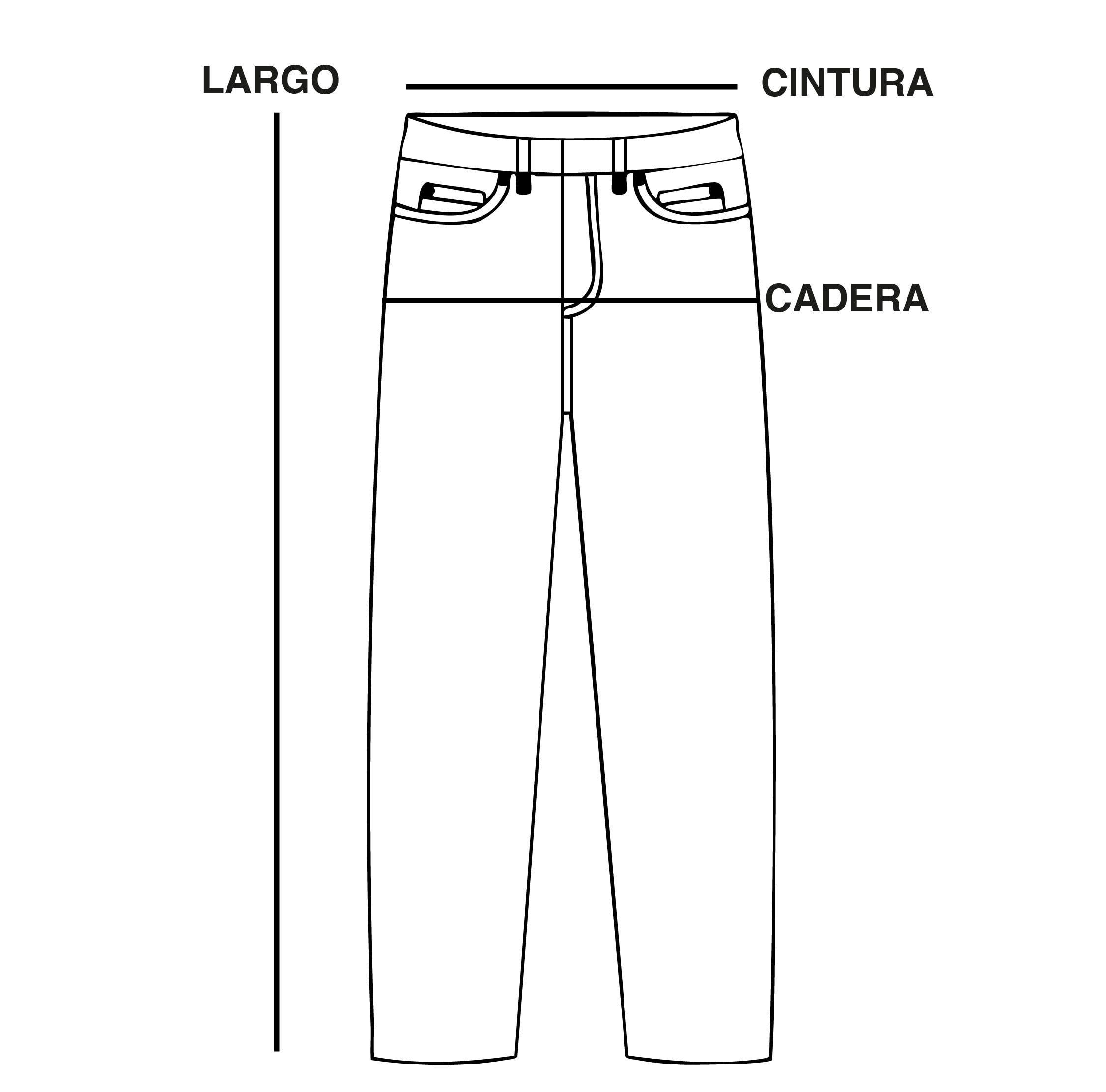 Medidas de Pantalones